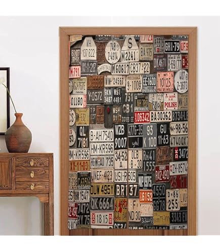 Amazon｜のれん カーテン ミッドセンチュリーモダンジオメトリック